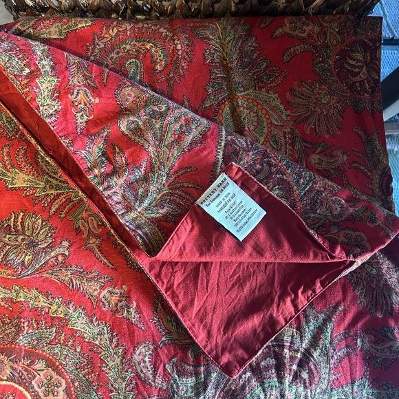 Pottery Barn Other - Pottery Barn Red Paisley Runner